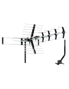 Antena HDTV Exterior Five Star 200 Millas 4K 1080P VHF UHF