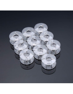 30 Bobinas de Plástico SA156 para Máquina de Coser Brother 2