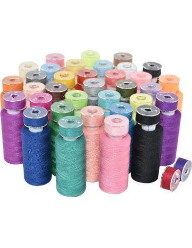 Juego de Hilos de Coser BDS-HOME 36 Colores 503.5m Poliester