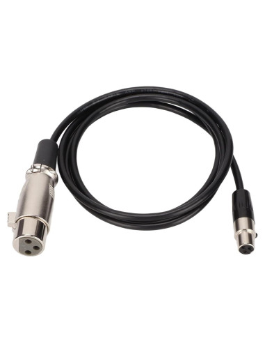 Cable Mini XLR hembra a XLR hembra 100cm Leapiture para auriculares