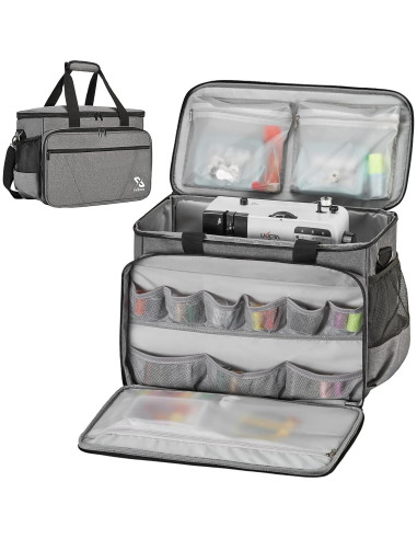Funda para Máquina de Coser Golkcurx Gris con Almohadilla