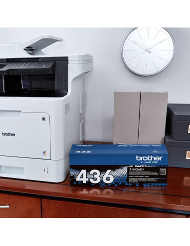 Tóner Brother TN436BK Alta Capacidad Negro 6500 Páginas