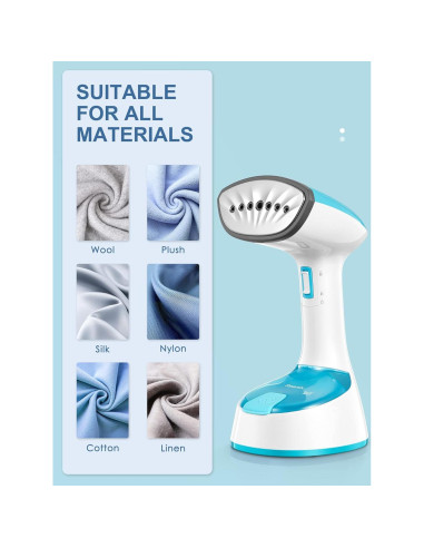 Vaporizador de Ropa Reemix Plegable 1200W 20g/min Aqua