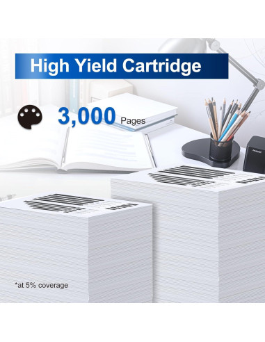 Cartuchos de Tóner INKNI TN830XL Compatibles para Brother - 4 Paquete