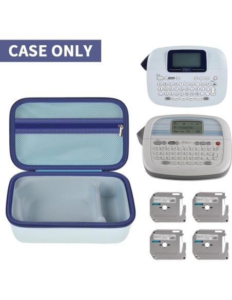 Funda de Almacenamiento GWCASE para Brother P-Touch PTM95/PT90/PT45M Funda de Almacenamiento GWCASE para Brother P-Touch PTM95/PT90/PT45M