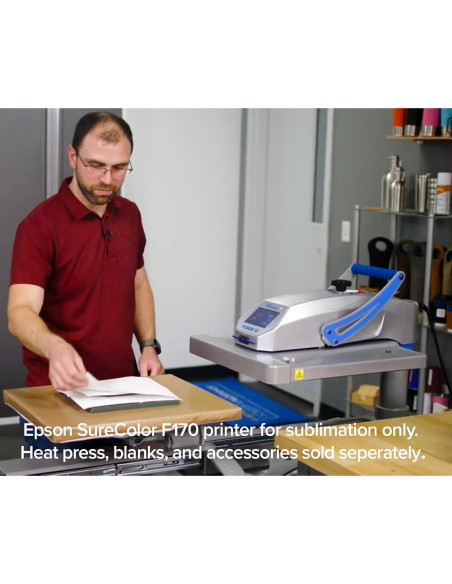Impresora de Sublimación Epson SureColor F170 con Tinta Impresora de Sublimación Epson SureColor F170 con Tinta