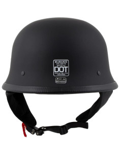 Casco Milwaukee MPH9740DOT Alemán Negro Mate Pequeño 2