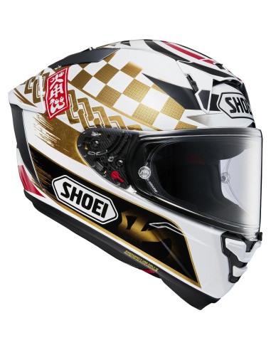Casco Shoei X-Fifteen Marquez Motegi 4 Aerodinámico