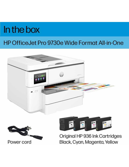 Impresora Multifuncional Inalámbrica HP OfficeJet Pro 9730e A3 Impresora Multifuncional Inalámbrica HP OfficeJet Pro 9730e A3