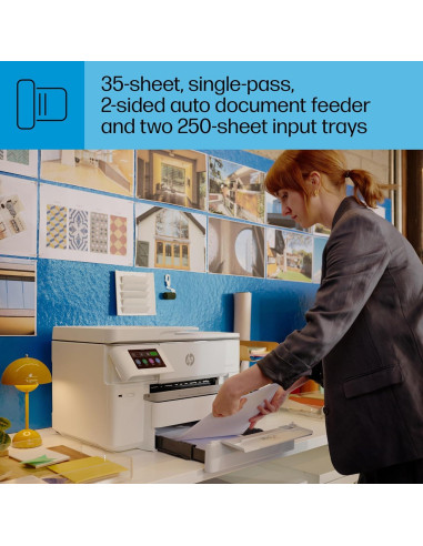 Impresora Multifuncional Inalámbrica HP OfficeJet Pro 9730e A3