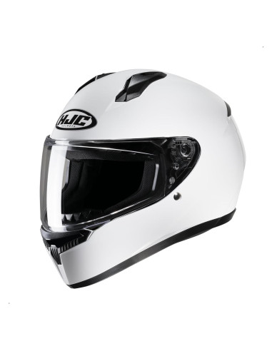 Casco Integral HJC C10 Motocicleta Blanco Grande