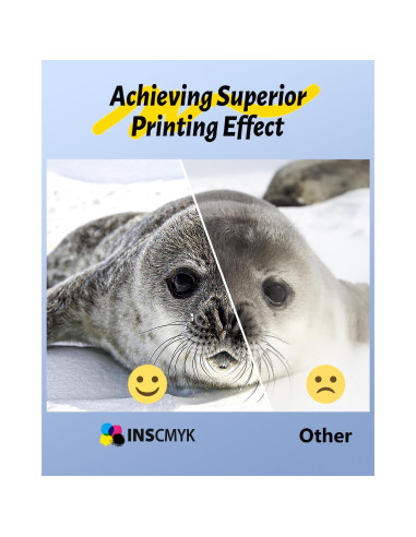 Cartuchos de tinta INSCMYK LC401XL compatibles para Brother