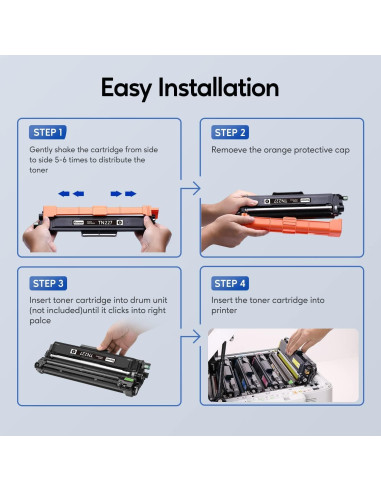 Cartucho de Tóner Compatible Forzik TN 227 para Brother