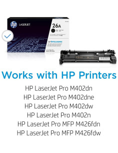 Cartucho de Tóner Negro HP 26A CF226A - 3100 Páginas 2