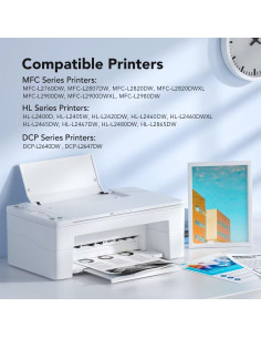 Tóner Compatible Colorfly TN830XL TN830 Negro - 2 Cartuchos 2