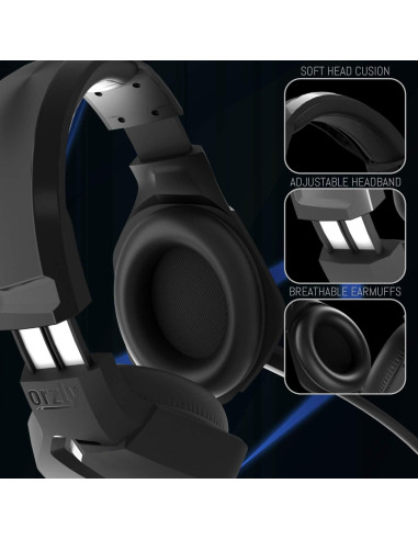 Auriculares Gaming Orzly RXH-20 con micrófono y sonido estéreo