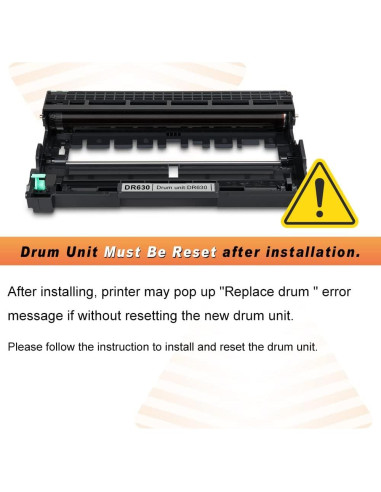 Tambor DR-630 V4INK Compatible para Impresoras Brother