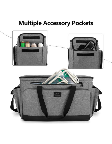 Funda Universal CURMIO para Máquina de Coser y Bordar Gris Funda Universal CURMIO para Máquina de Coser y Bordar Gris