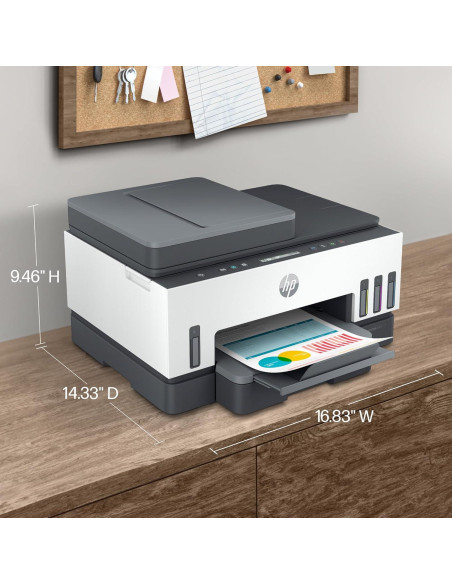 Impresora Todo-en-Uno HP Smart Tank 7301 Inalámbrica 7.69 kg Impresora Todo-en-Uno HP Smart Tank 7301 Inalámbrica 7.69 kg