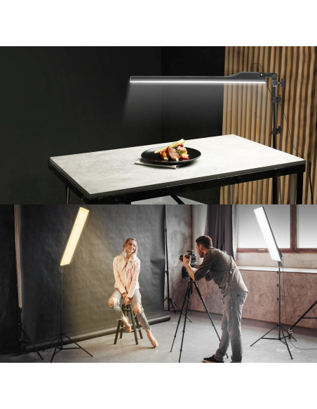 Kit de Iluminación Fotográfica LED SEDGEWIN 36W Regulable 2500-7500K Kit de Iluminación Fotográfica LED SEDGEWIN 36W Regulable 2500-7500K