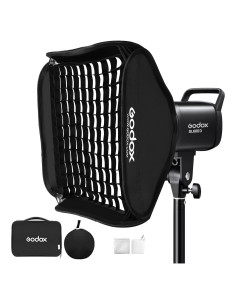 Kit de Luz LED Godox SL60IID 70W 5600K con Softbox 80x80cm
