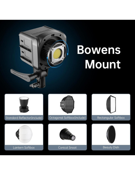 Kit de Luz LED de Video GVM SD80D 80W con Softbox y Control APP Kit de Luz LED de Video GVM SD80D 80W con Softbox y Control APP