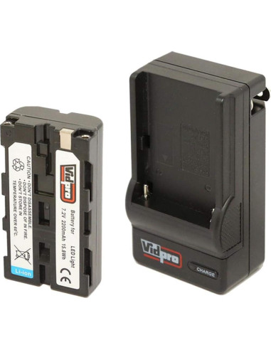 Luz LED de Video Vidpro LED-330X Ajustable 3200K-5600K