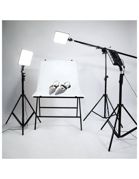 Kit de Luces LED VILTROX VL-200T Bi-Color 30W 3 Paquetes Kit de Luces LED VILTROX VL-200T Bi-Color 30W 3 Paquetes