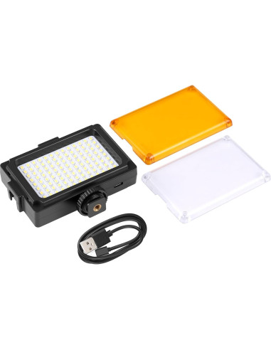 Luces de Video Portátiles Puluz para Cámaras DSLR con Filtros