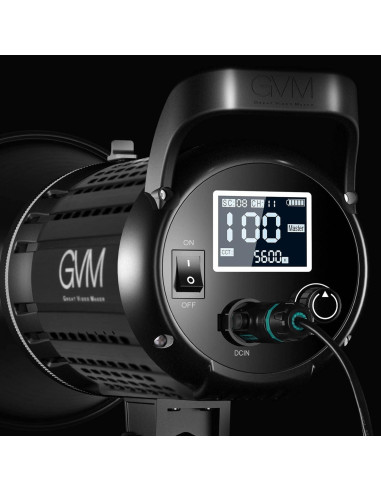 Luz de Video LED Bi-Color GVM G200D 200W Regulable 3200K-5600K