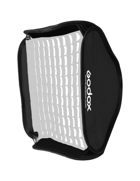 Kit Softbox Plegable Godox 80x80cm con Soporte S-Type Kit Softbox Plegable Godox 80x80cm con Soporte S-Type