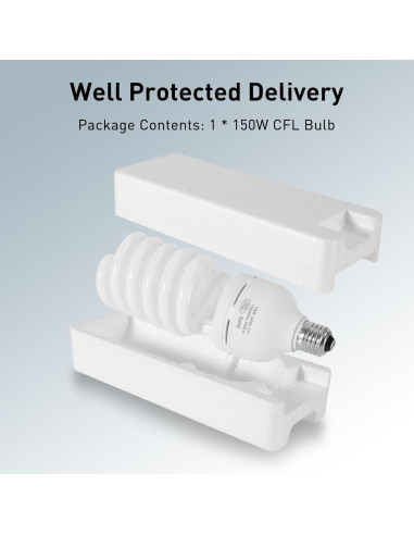 Bombilla CFL 150W E27 Skytex Luz Diurna 5400K Fotografía