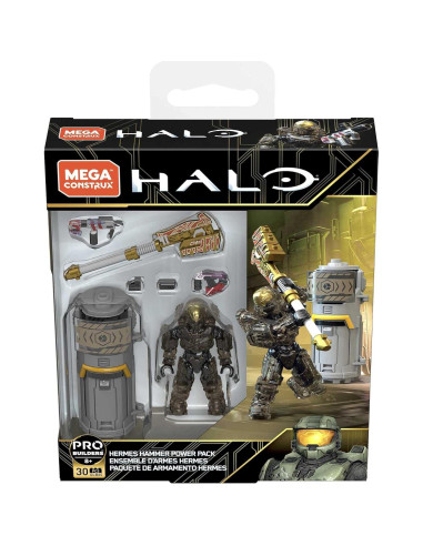 Paquete de Armas Mega Construx Halo Mattel con figura