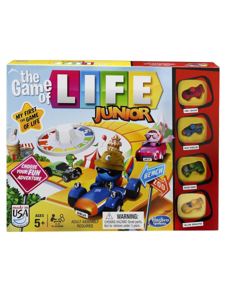 Juego de Mesa El Juego de la Vida Junior Hasbro 5+ Años Juego de Mesa El Juego de la Vida Junior Hasbro 5+ Años