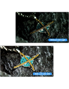 Luz Macro LED JJC de Brazo Portátil 25.4 cm Ajustable 5600K 2