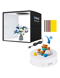 Mini Estudio Fotográfico PULUZ con Soporte Giratorio 360