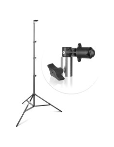 Soporte de Luz Reflector EMART 8.5ft Ajustable para Fotografía