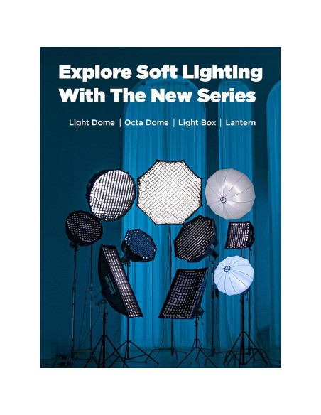 Softbox Octagonal Amaran Octa Dome 90cm Bowens Plegable Softbox Octagonal Amaran Octa Dome 90cm Bowens Plegable