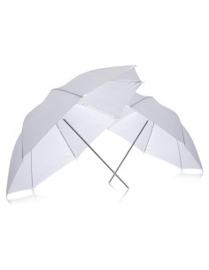 Paraguas Suave Translúcido Blanco Neewer 83cm para Estudio