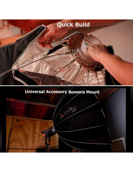 Softbox Aputure Light Dome 150 150cm Montura Bowens Softbox Aputure Light Dome 150 150cm Montura Bowens