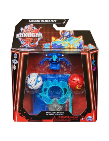 Bakugan Ataque Especial Bruiser Spin Master con Octogan