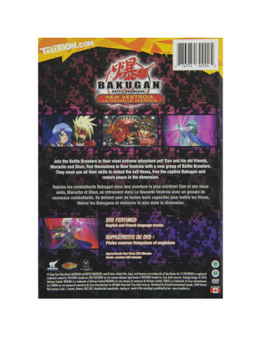 Bakugan Battle Brawlers DVD Temporada 2 Vol. 2 3h 40m