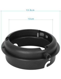 Adaptador Elinchrom a Bowens para Softbox y Flash Estroboscópico 2