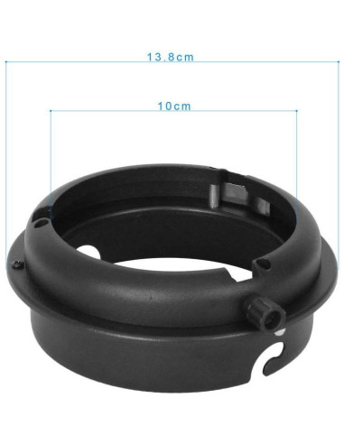 Adaptador Elinchrom a Bowens para Softbox y Flash Estroboscópico