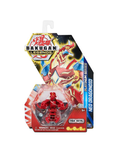 Bakugan Leyendas 2023 Platino Pyrus Neo Dragonoid - Metal