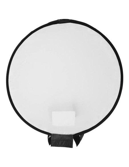 Difusor Softbox Redondo Reflex Camera 30cm Tela Negra+Blanca Difusor Softbox Redondo Reflex Camera 30cm Tela Negra+Blanca