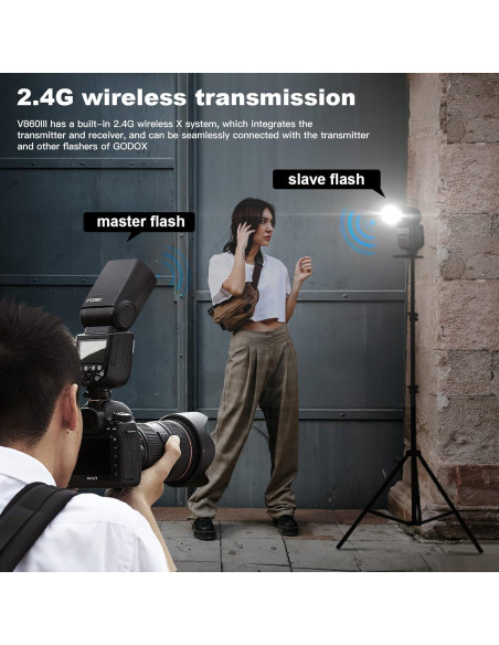 Flash Godox V860III-O Speedlite TTL HSS 1/8000s GN60 Flash Godox V860III-O Speedlite TTL HSS 1/8000s GN60