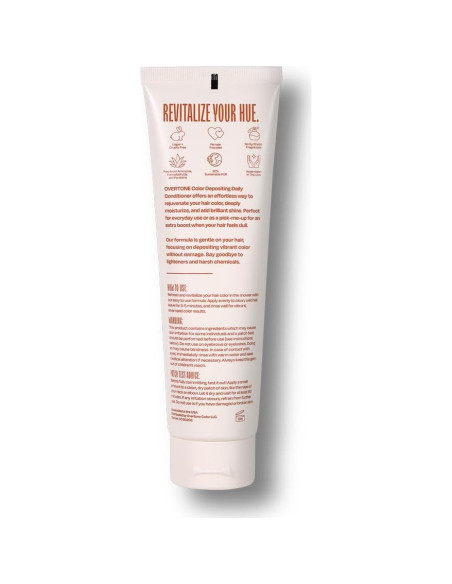 Acondicionador Deposito de Color oVertone 133ml Cobre Dorado Acondicionador Deposito de Color oVertone 133ml Cobre Dorado