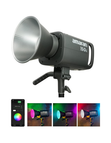 Aputure amaran 150c Luz de Video RGB 150W Montaje Bowens