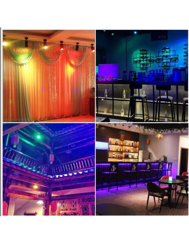 Paquete de 10 Filtros de Gel de Luz SouilGoal A4 Multicolor